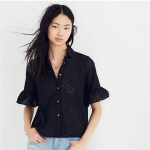 Madewell button top